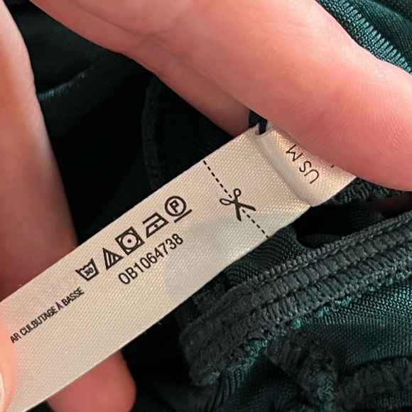 Free People Deep Teal Wrap Bodysuit - Picture 9 of 9